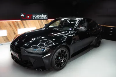 Film de protection carrosserie complet PPF Pro Film sur BMW M3 G80 Compétition à Chantilly