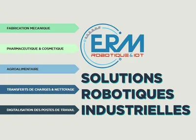 Le catalogue Solutions Robotiques Industrielles, veuillez découvrir nos technologies dédiées à la fabrication mécanique, pharmaceutique, cosmétique et agroalimentaire, ainsi qu’au transfert de charges, nettoyage automatisé ou encore à la digitalisation de