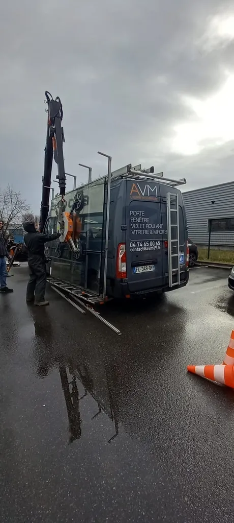 Aide à la pose pour grand volume