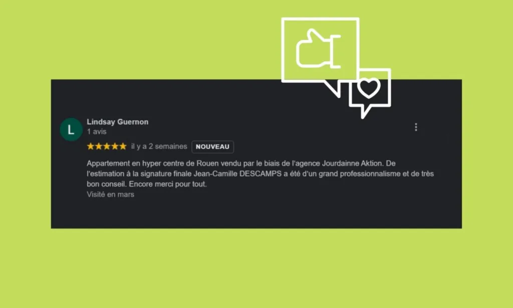 Témoignage Vendeur