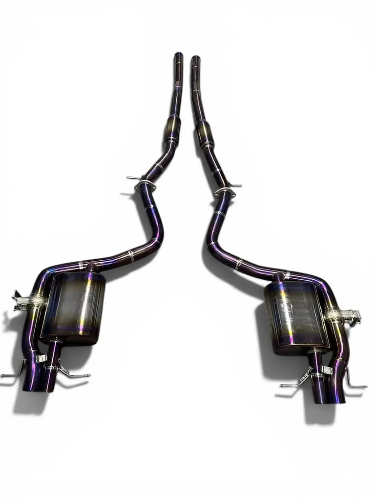 Système d'échappement Mercedes Classe S W222 Titane ValveTronic haute performance pour modèles AMG