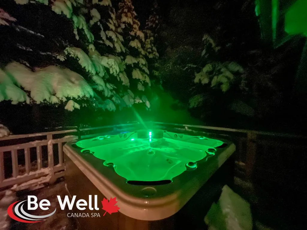 spa extérieur en vacances sous la neige aix en provence