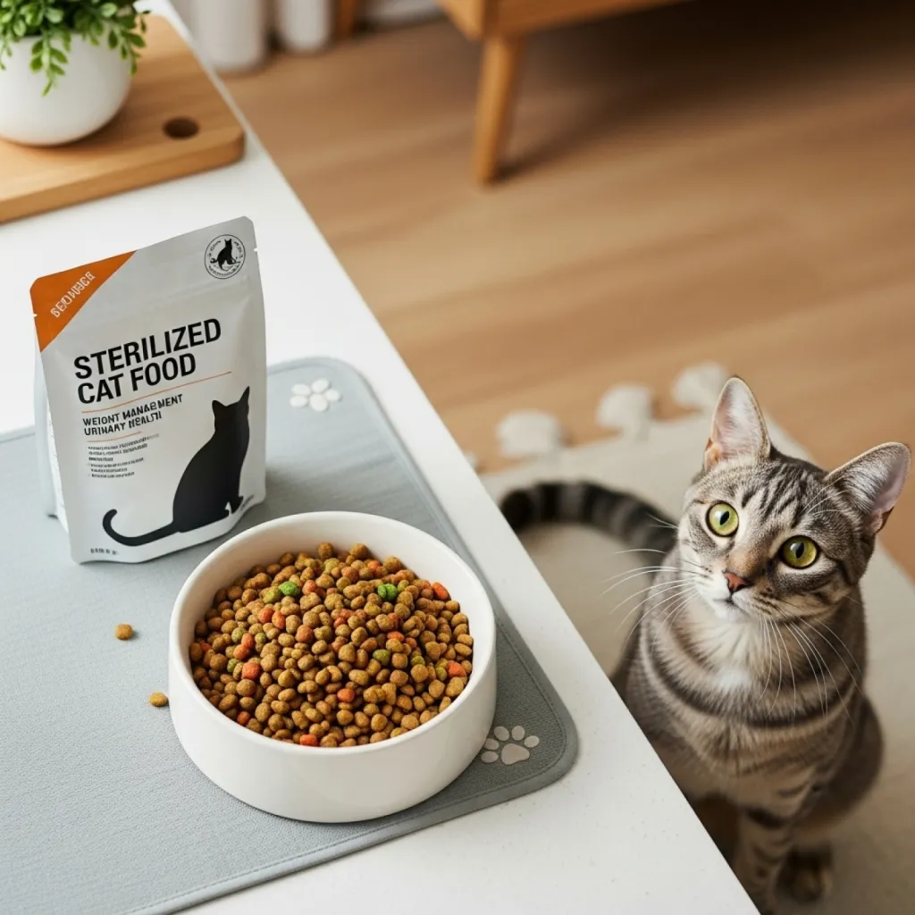 Quelle alimentation pour un chat stérilisé ? Les erreurs à éviter