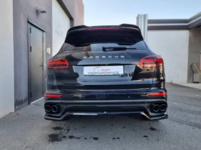 Installation et Fourniture de Bas de Caisse, Diffuseur et Lame Avant Maxton Design sur un Porsche Cayenne S 3.0L V6 - ADP-Performance Vaucluse