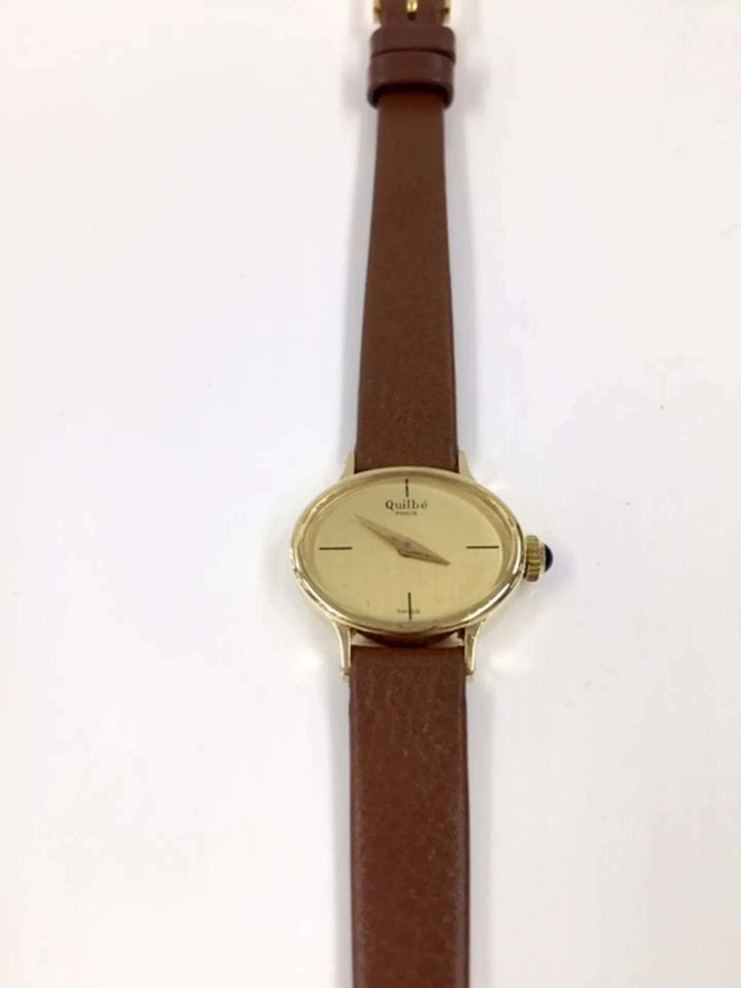 Montre femme mécanique Quilbé en or 750/1000ème occasion Or Ligne La teste Bassin d'Arcachon