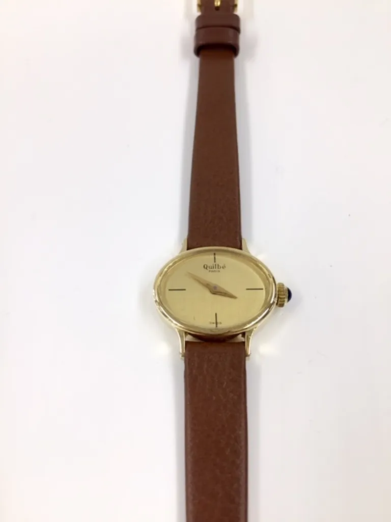 Montre femme mécanique Quilbé en or 750/1000ème occasion Or Ligne La teste Bassin d'Arcachon
