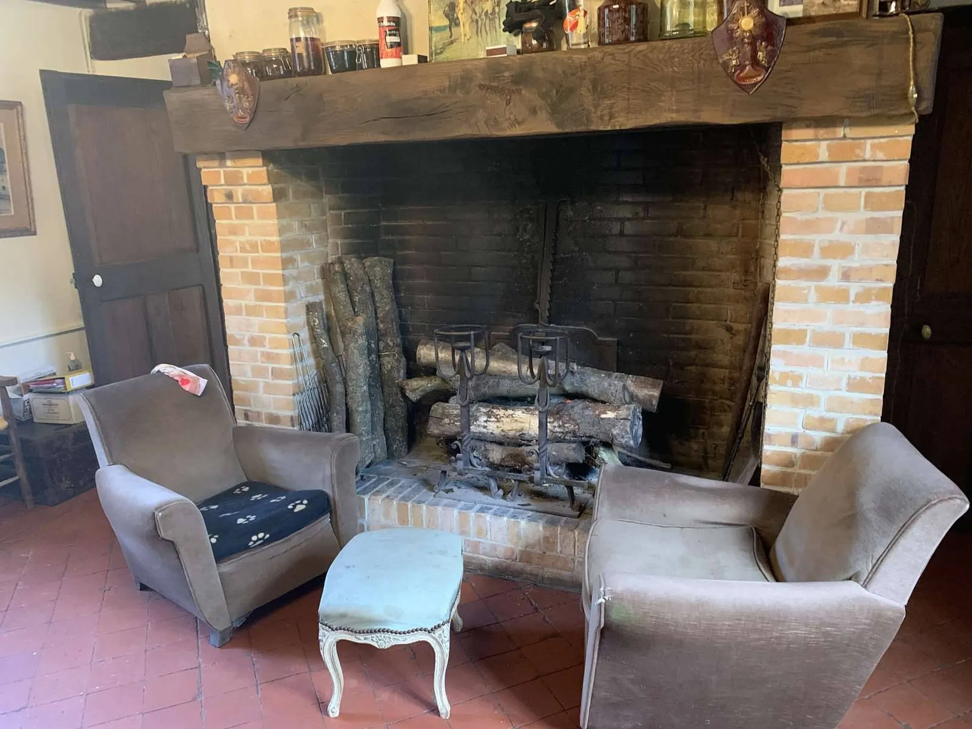 A vendre dans le PAYS D'AUGE (CALVADOS)  : PROPRIETE DE 31 HA avec MAISONS EN COLOMBAGES