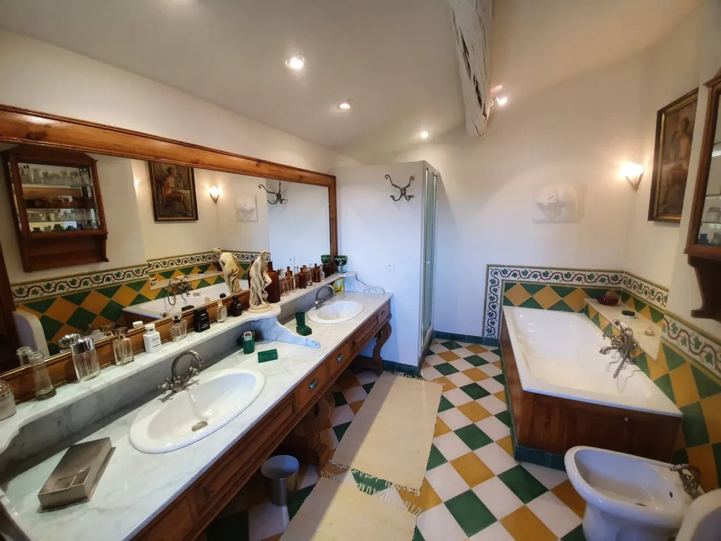 maison avec vue panoramique sur les hauteurs de Pernes-Les-Fontaines   