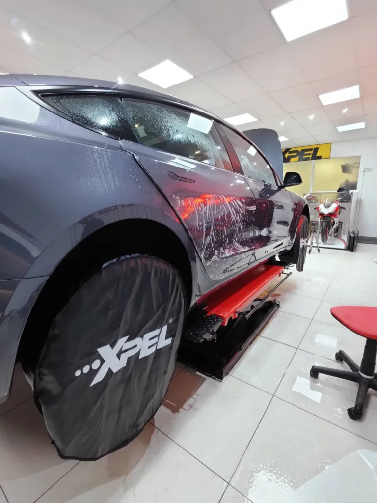 TESLA MODEL 3 PERFORMANCE - PROTECTION PPF INTEGRALE DE LILLE A VALENCIENNES 59