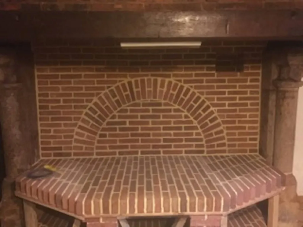 Finition de la cheminée en Seine-Maritime 76