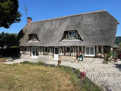 A vendre : chaumière pleine de charme et viable de plain pied située à Saint Nicolas de Bliquetuit