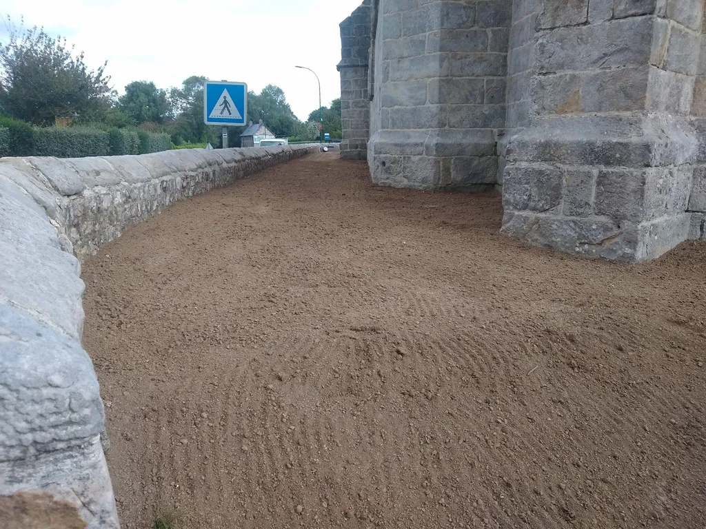 Végétalisation du cimetière de Conteville (76186)