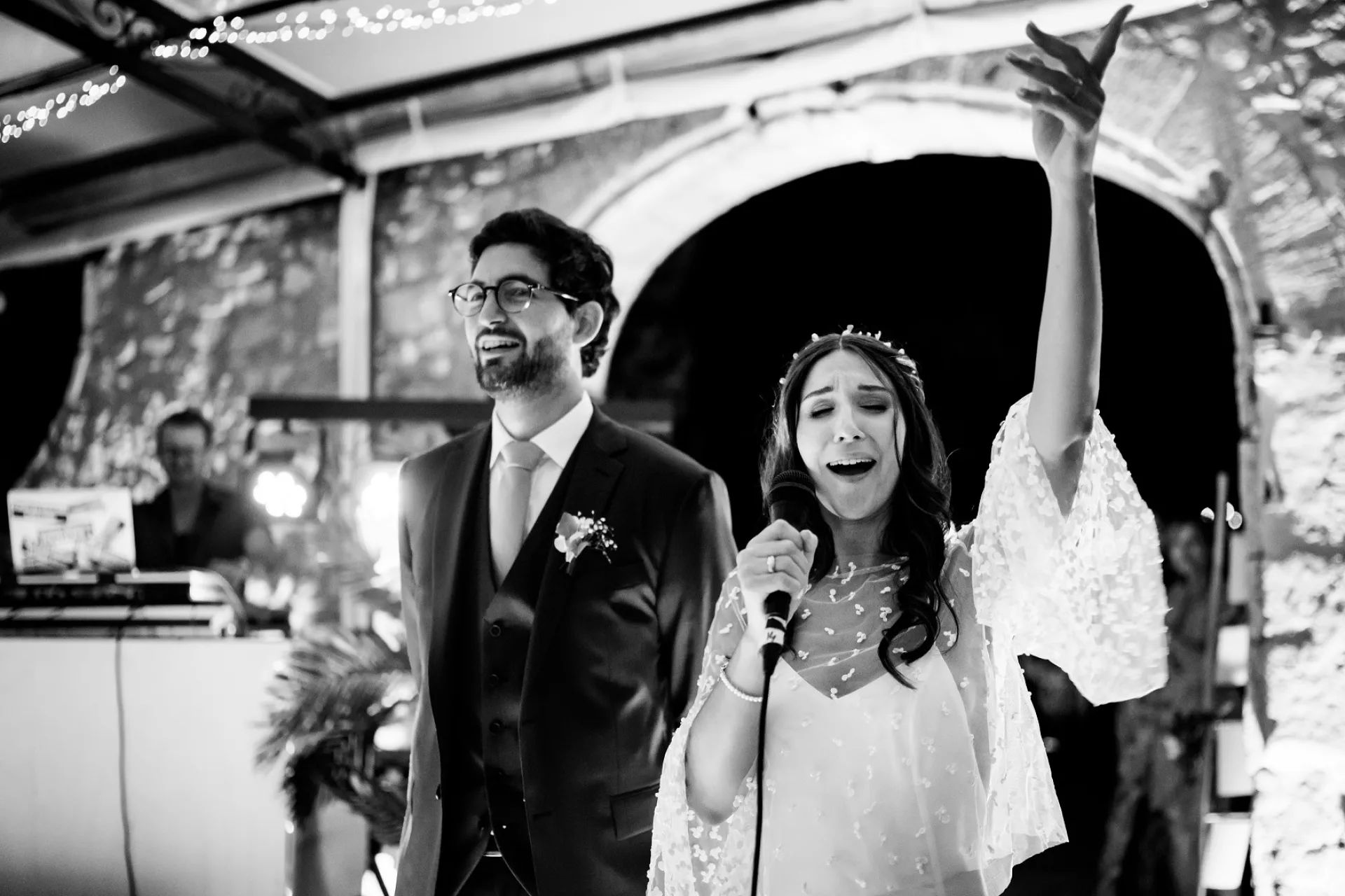 Mariage champêtre et bohème dans un mas en Provence