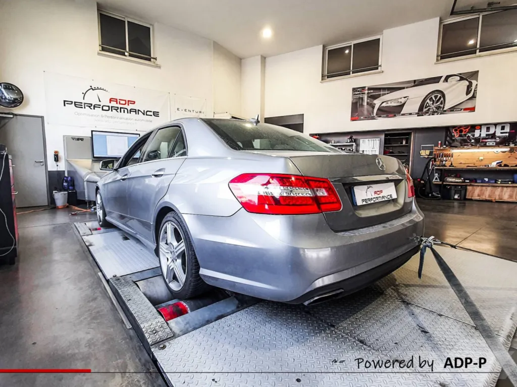 Reprogrammation moteur Stage 1 Mercedes Classe E 500 407cv / Préparation moteur Bouches du Rhône / Le Pontet
