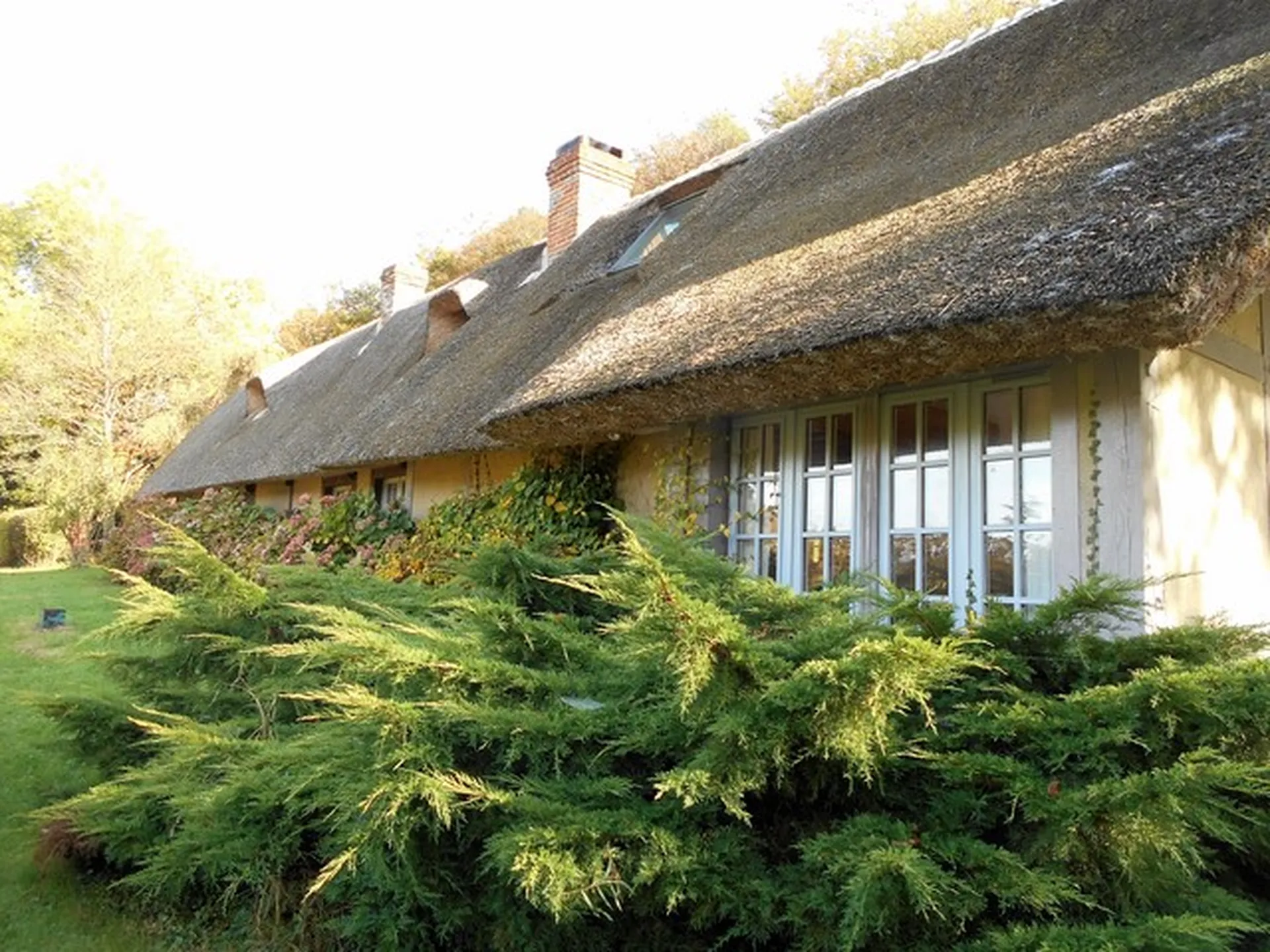 Chaumière à vendre région Lyons-la-Forêt, Agence immobilière Terres et Demeures de Normandie de Lisieux