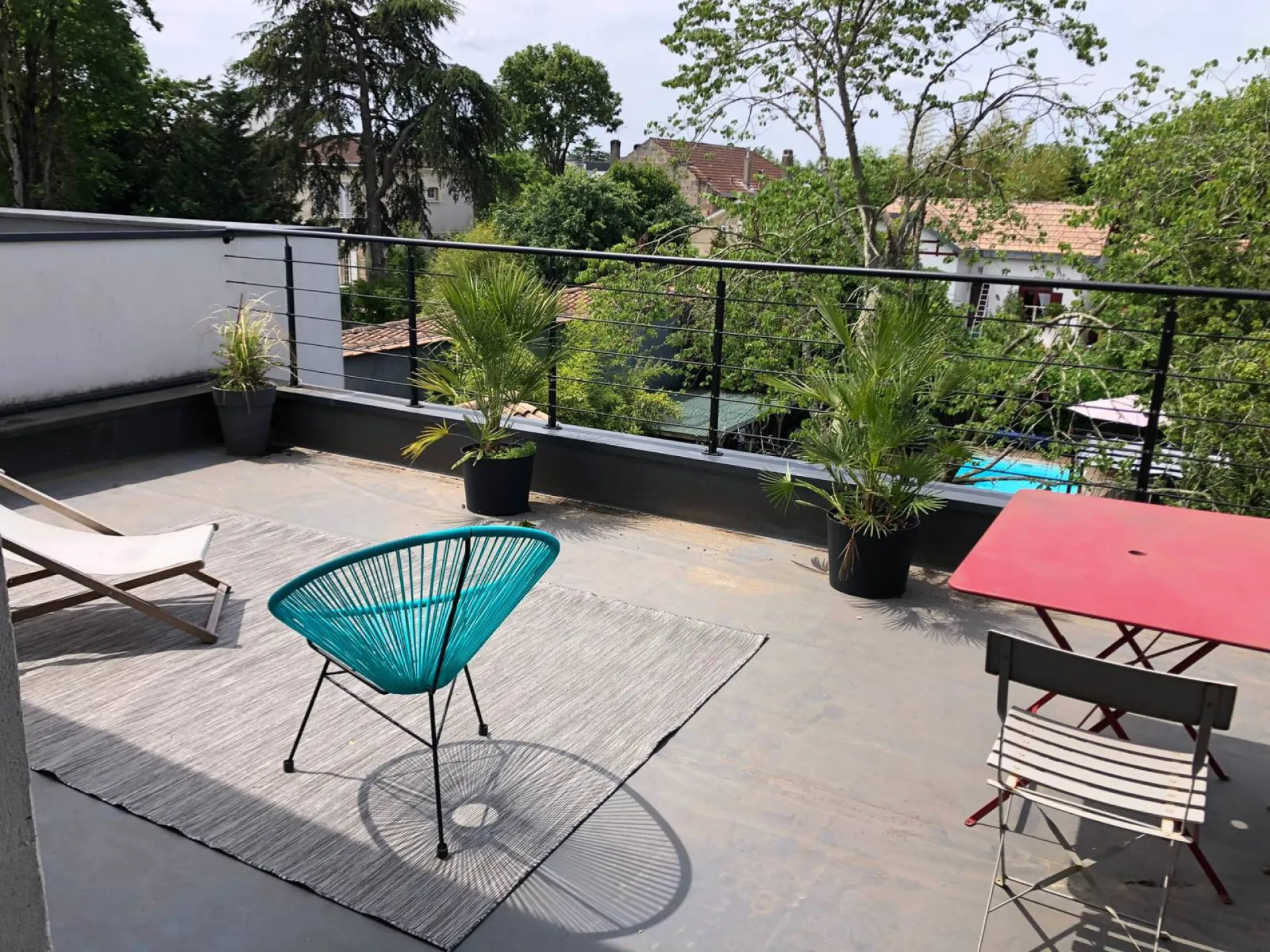 Maison en pierre avec piscine Bordeaux Caudéran 