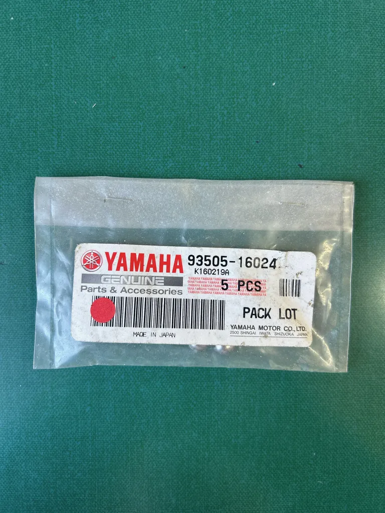 Bille de roulement YAMAHA - réf : 93505-16024 à Arzal dans le Morbihan