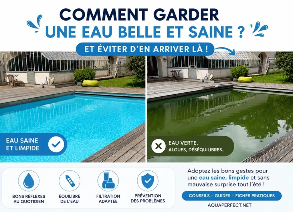 EVITER LA CATASTROPHE ET GARDER UNE EAU SAINE 