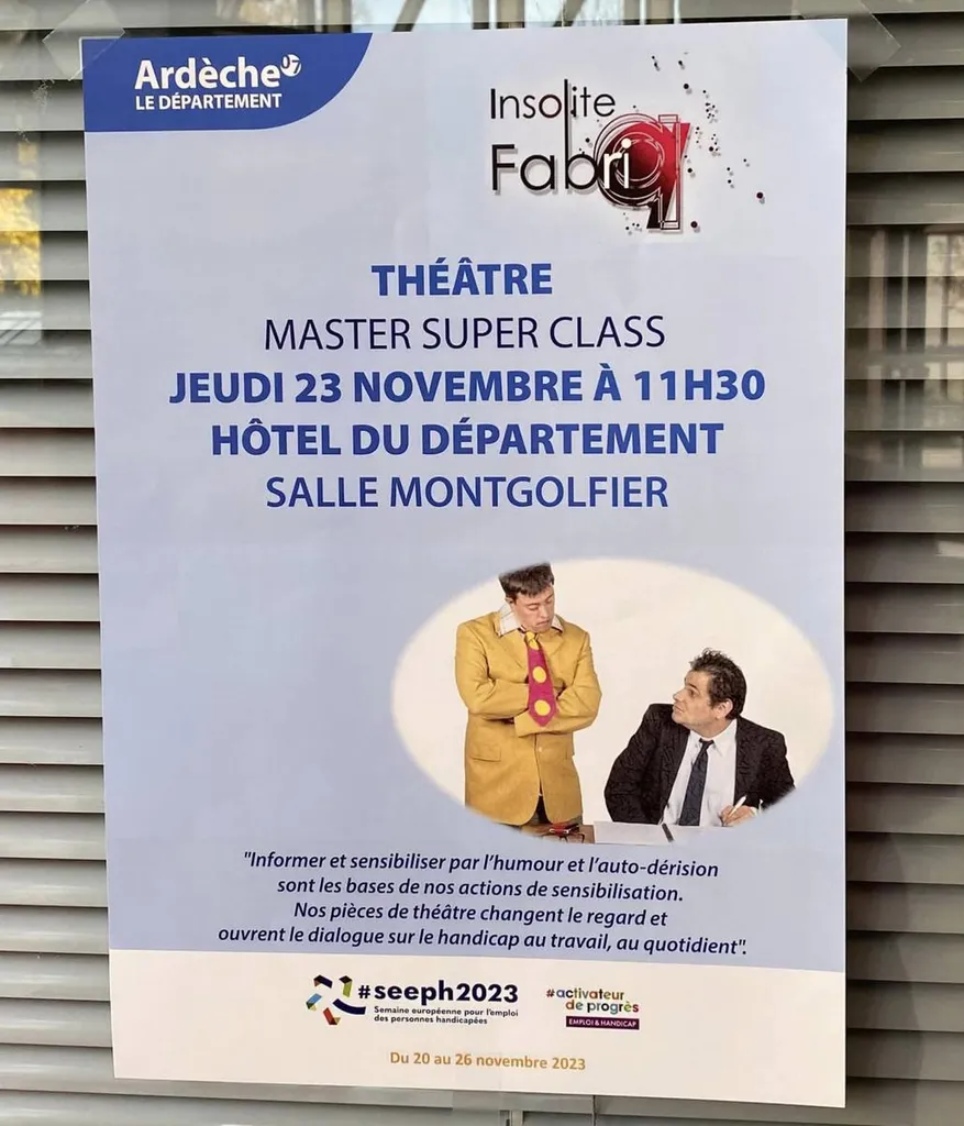 La Tournée 2023 des actions de sensibilisation au handicap !