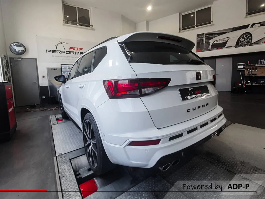 Reprogrammation moteur Conversion bio éthanol E85 CUPRA Ateca 2.0 TSI 300 PS | ADP Performance Cavaillon