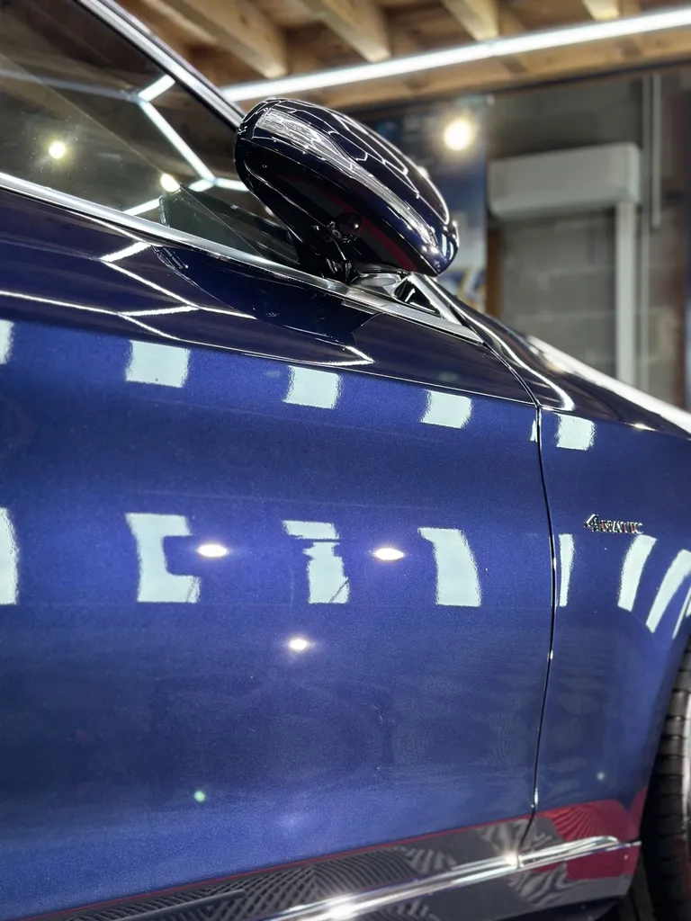 polissage carrosserie DETAILING traitement céramique lyon Mercedes Maybach