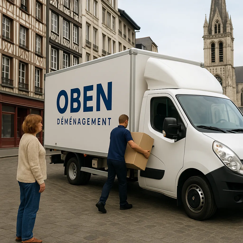 Déménagement rouen rive droite vers rouen rive gauche
