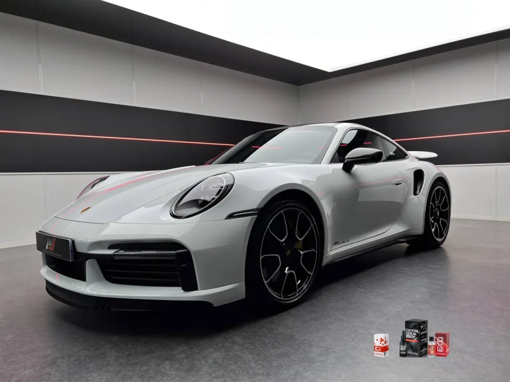 PORSCHE 911 992 TURBO S - TRAITEMENT CERAMIQUE GTECHNIQ - LILLE 59