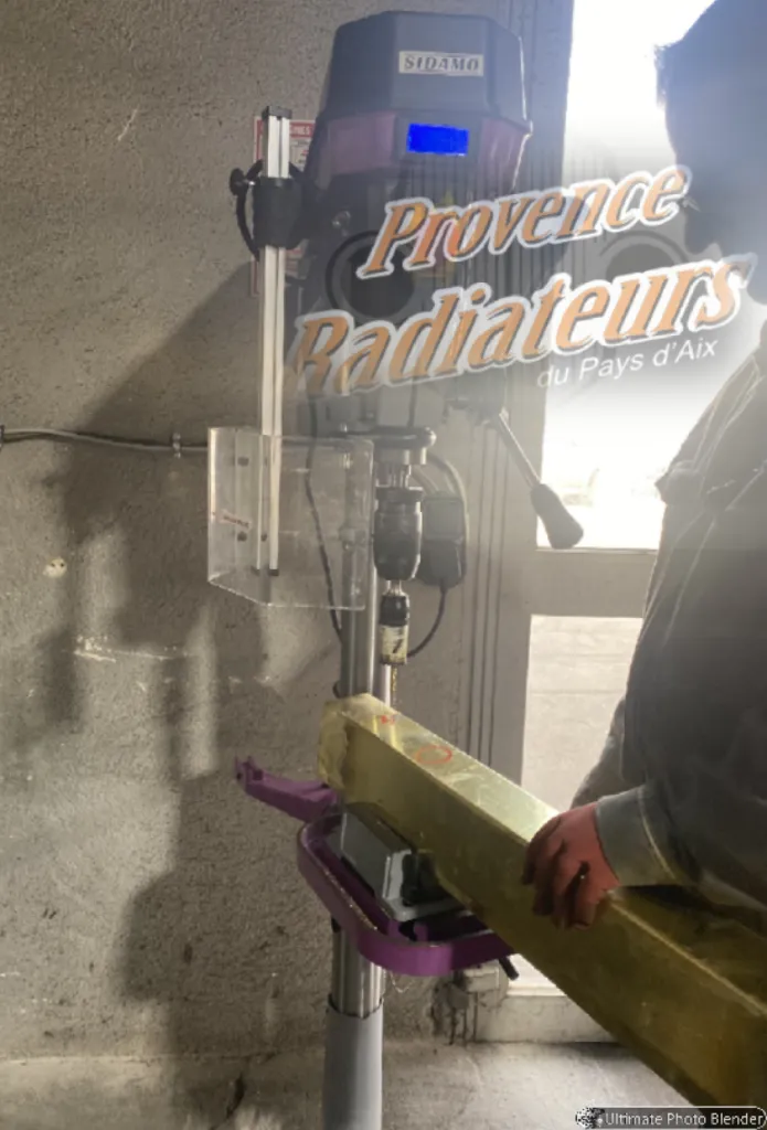 Radiateur de refroidissement de GE SDMO en fabrication à Marseille