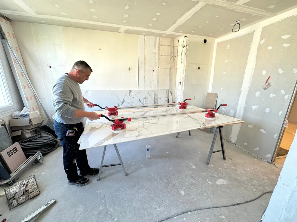 Rénovation d'une salle de bain par une entreprise spécialisée paris 16eme 