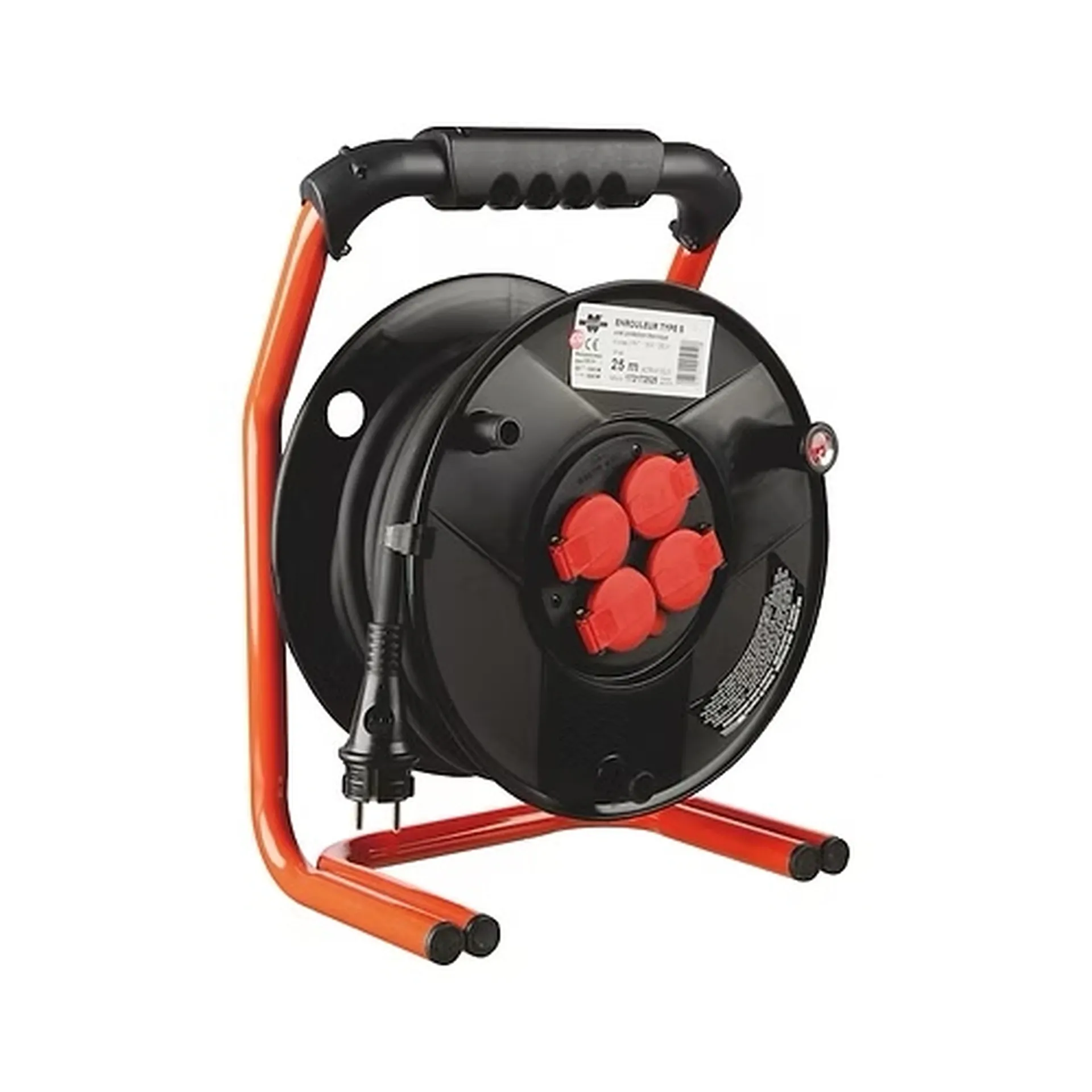 ENROULEUR ELECTRIQUE 40M 3X1.5 MM2