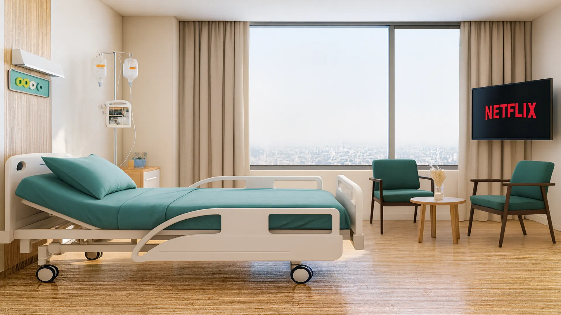 Comment proposer netflix dans une clinique ? 