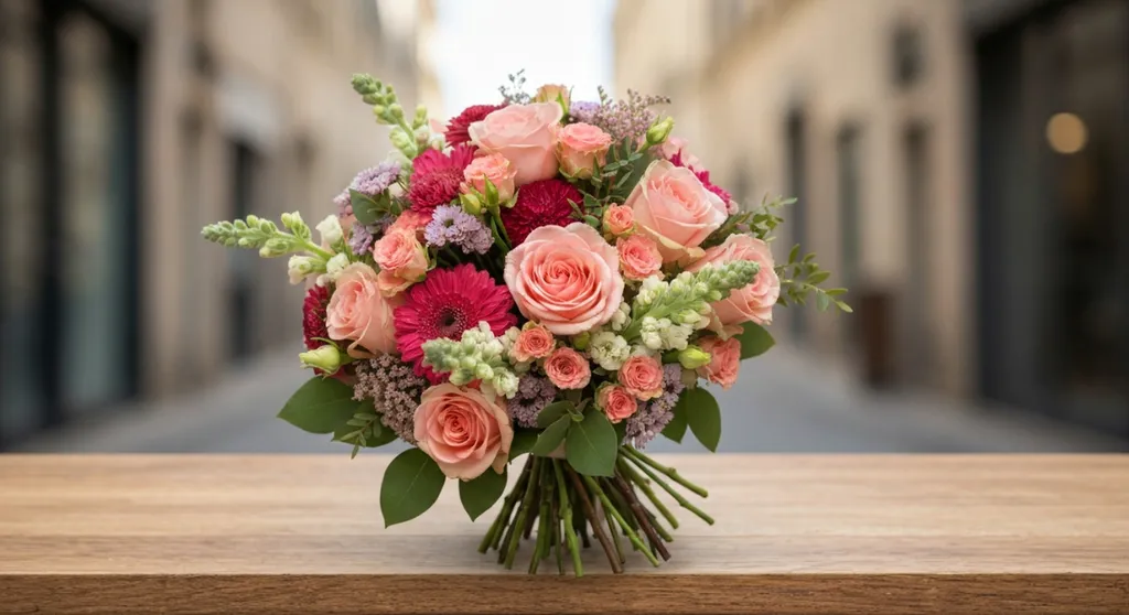 Fleuriste pour livraison de fleurs à Marseille 13006 avec Flore et Sens