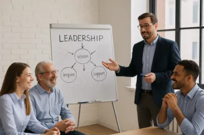 Équipe en atelier collaboratif de transformation managériale à Strasbourg
