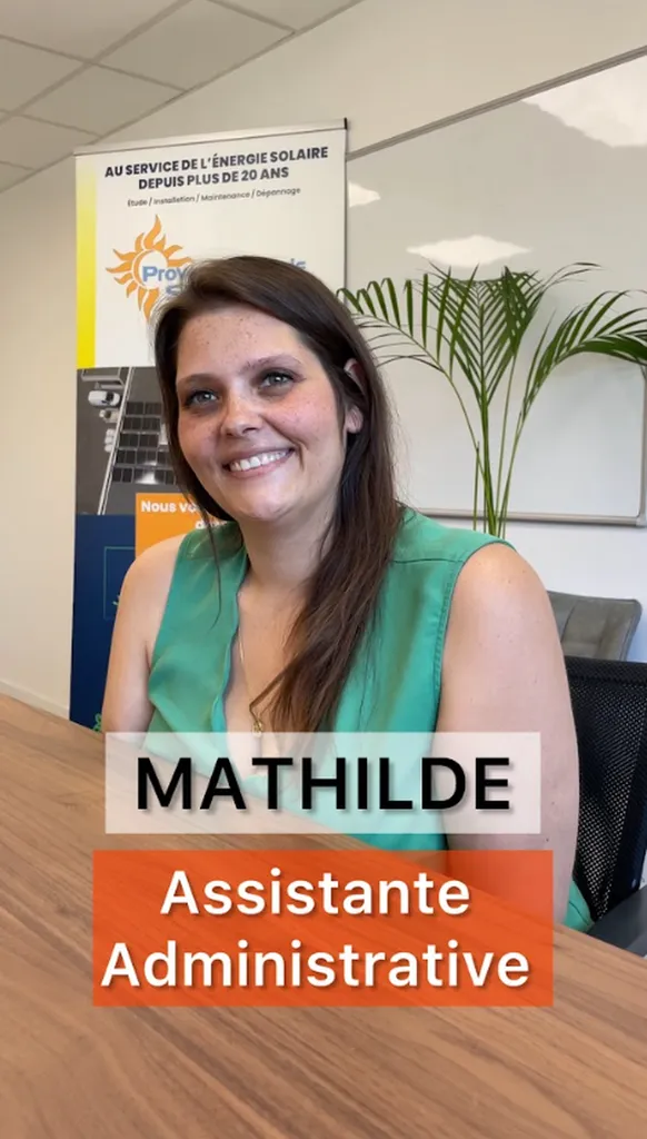 Mathilde, assistante administrative