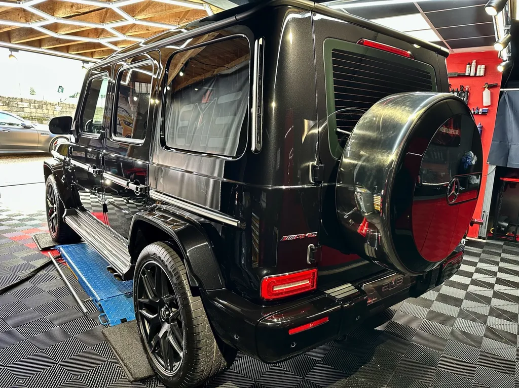 Protection carosserie traitement céramique lyon Mercedes G63 AMG