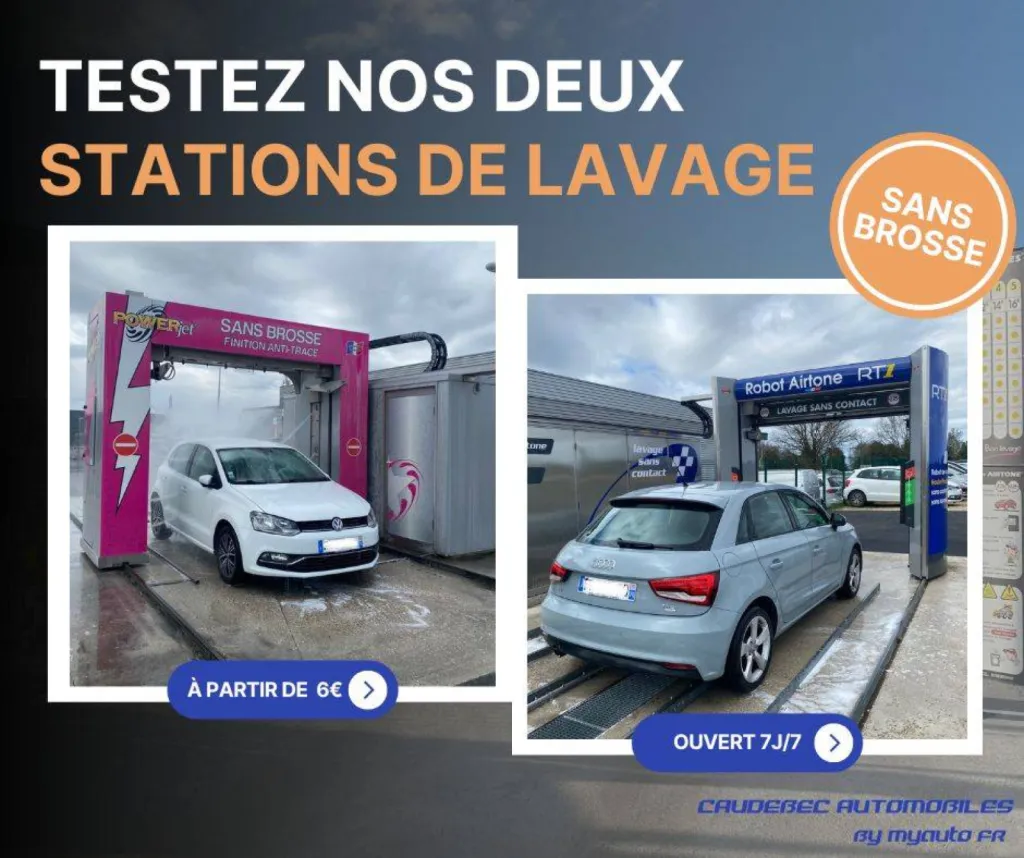 Station de lavage sans brosse accès 24h/24 - 7j/7 La Frenaye