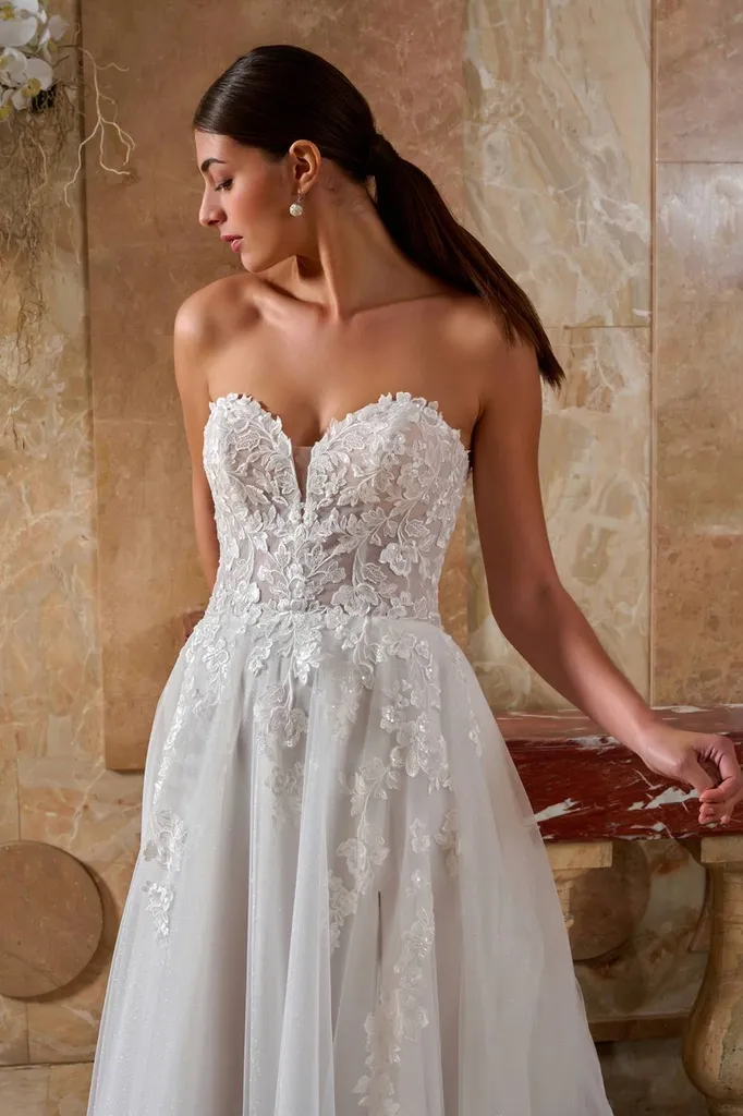 Robe de mariée avec fente Plan de Campagne