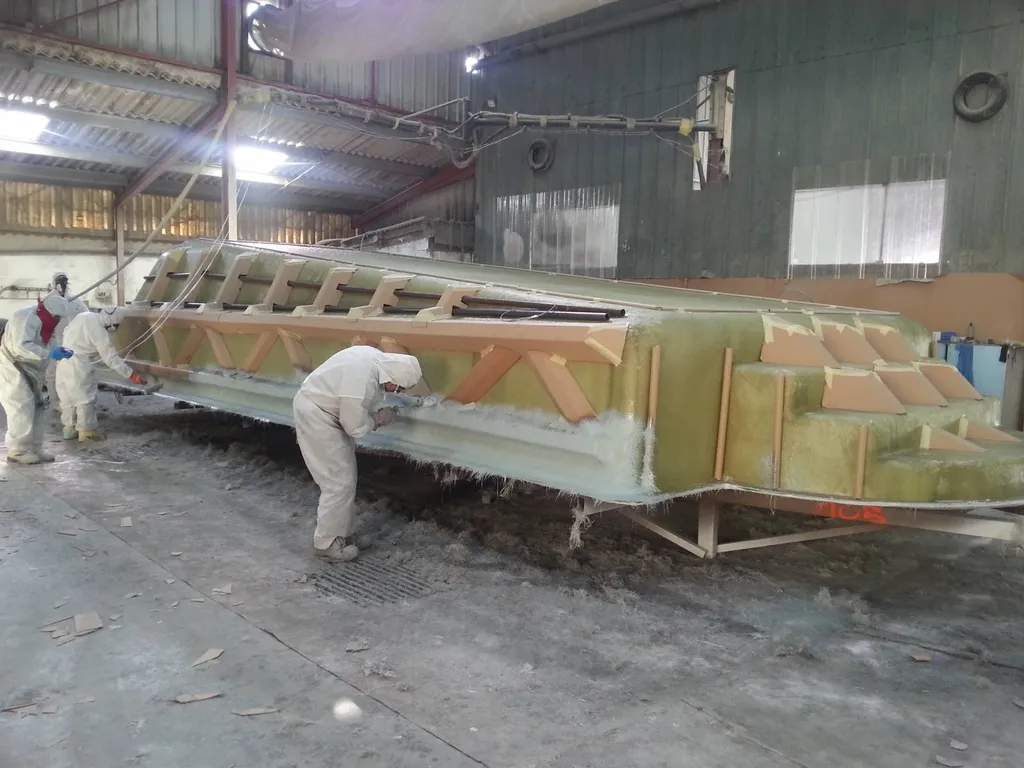 Fabrication d'une coque 4