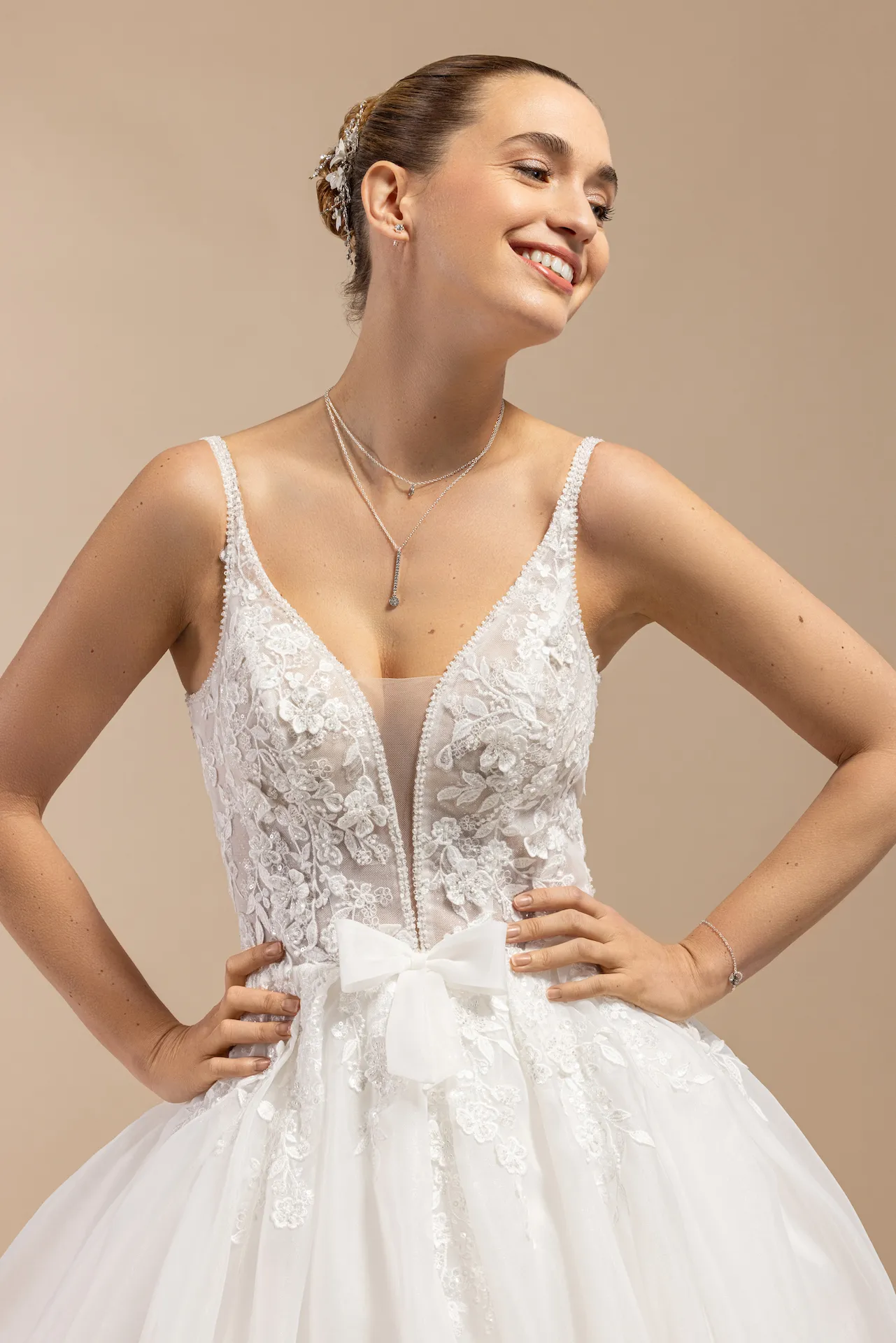 robe de mariée princesse avec bretelle