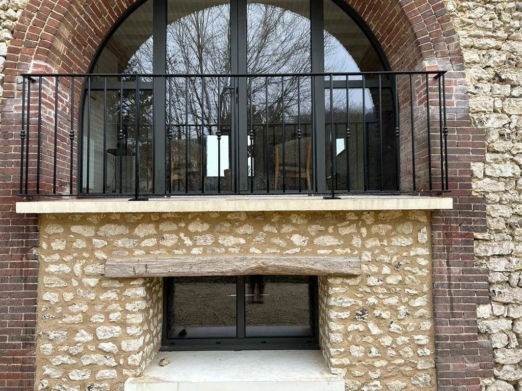 Garde-corps acier sur mesure à Pacy-sur-Eure (27) – Fabrication et pose