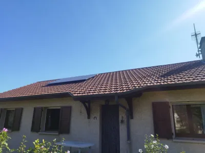 installation panneaux photovoltaïques Dualsun par 3 Baies à Creys-Mépieu en Isère