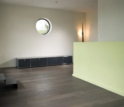 parquet brossé huilé gris