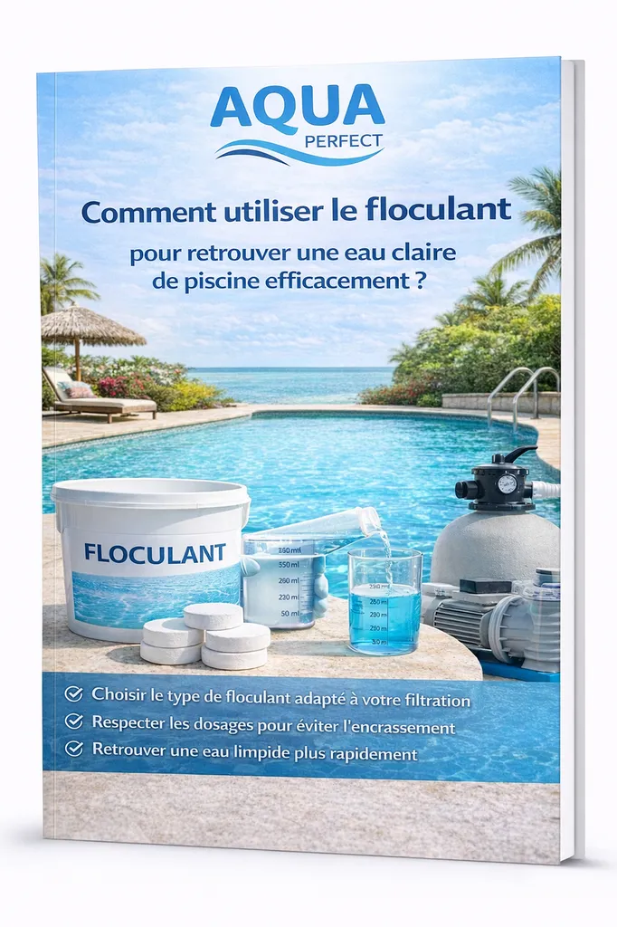 Comment utiliser le floculant pour retrouver une eau claire de piscine efficacement ?