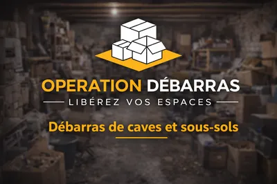 Débarras de caves et sous-sols au Havre et dans les villes en périphérie