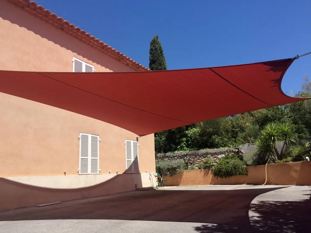 Voile d'ombrage Australienne Cannes 