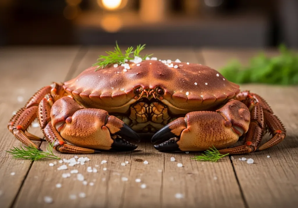 Tourteau entier : chair fine et goût authentique pour un plaisir gourmand entre tradition, fraîcheur et convivialité