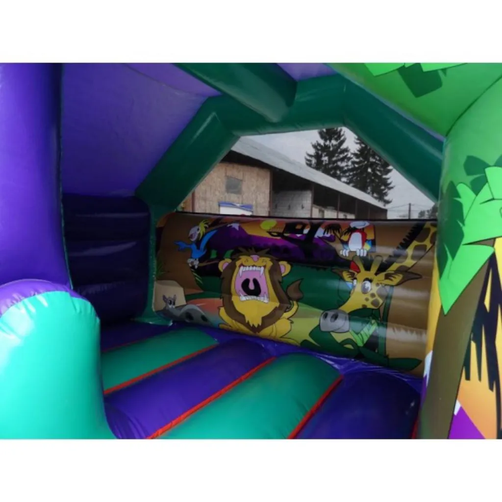 Jeux gonflables chateau Combo jungle de 3 à 8 ans