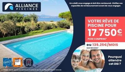 promo avril mai 2025 chez alliance piscines 83