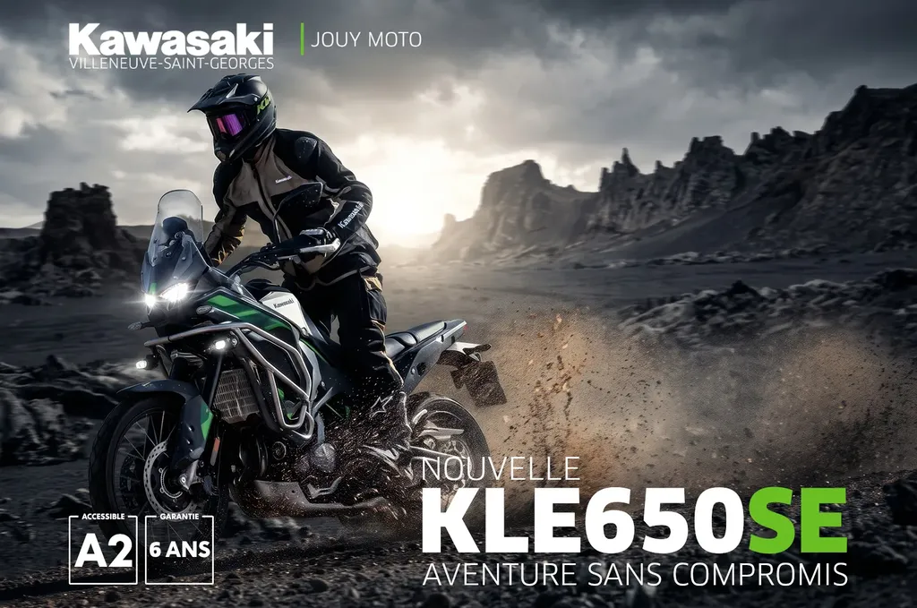 Nouvelle Kawasaki KLE650SE 2027