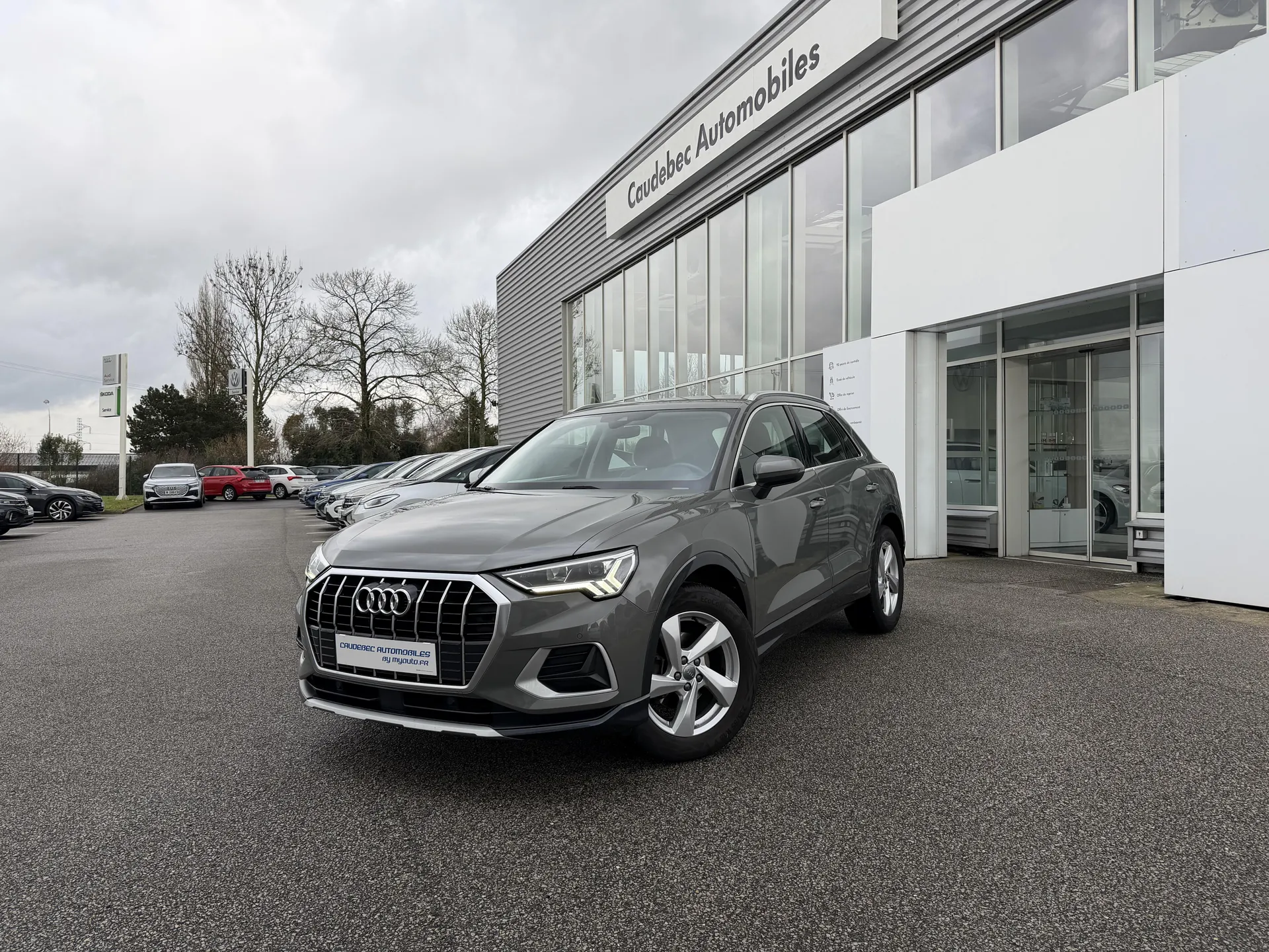 Audi Q3 occasion Le Havre : SUV diesel 150 ch S tronic disponible chez votre concessionnaire à La Frénaye